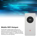 5G WiFi Router 5G WiFi Mobile Hotspot 16 Devices Capacity 2.77Gbps DL 1.25Gbps