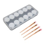 24 Grid Nail Art Color Palette Detachable Manicure Drawing Tray Painting XAT