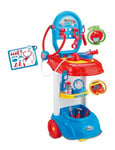 Vinsani® Doctor Medical Play Set Nurse Medic Pretend Roleplay Trolley Toy Set 3+