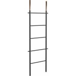 Frost Bukto Ladder håndklestativ 58x151,5 cm, sort/kobber