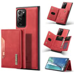 Samsung Galaxy Note 20 Ultra      Magnetic Wallet    Red