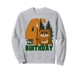 Star Wars Ewok On Endor 4th Birthday Sweatshirt