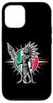 Coque pour iPhone 12/12 Pro Aztec Warrior Mask Ancient Civilization Mexican Heritage