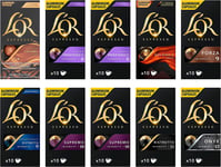 L ' OR  Espresso  Variety  Pack  Nespresso  Compatible  Coffee  Pods ( Pack  of