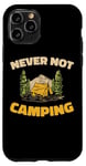 iPhone 11 Pro Campsite Tenting Campground Camp Campfire Tent - Camping Case