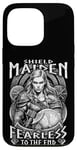 iPhone 13 Pro Shield Maiden Fearless Woman Viking Female Norse Warrior Case