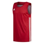 adidas 3G Speed Reversible Maillot de Basket Homme, Power Red/White, XXL
