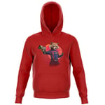 Guardians of the Galaxy Retro Rocket Raccoon Kids' Hoodie - Red - 5-6 Years