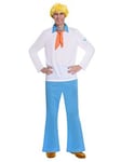 Scooby Doo Fred Costume, One Colour, Size L, Women