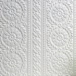 Textured Vinyl Embossed Paintable Flower Wallpaper Luxury Townsend Anaglypta