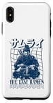 Coque pour iPhone XS Max Samurai Warrior "The Last Ramen" Japonais Ukiyo-e Streetwear