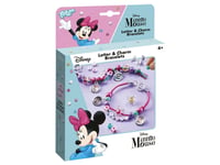 Totum Disney Minnie Mouse Letter & Charms Jewellery, Kit För Tillverkning Av Smycken För Barn, 4 År, Multifärg