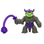 Heroes of Goo Jit Zu BANDAI CO42932 Figurine d'action Deluxe Rock Jaw, éponge et étire, Multicolore,