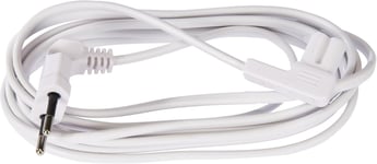 95514 Câble D'Alimentation Audio, Vidéo, Radio, Sonos Play Coudé Fiche Euro Vers Prise Double Femelle Type C7 3 Mètres Blanc[YIN140388]