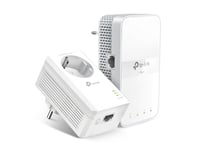 Tp-Link - - Strømlinjeadaptersett - - Homeplug Av (Hpav), Homeplug Av (Hpav) 2.0, Ieee 1901 - Veggpluggbar