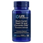 Life Extension Black Cumin Seed Oil and Curcumin Elite Turmeric Extract - 60 sof