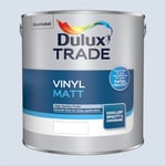 DULUX TRADE VINYL MATT BLUEBERRY WHITE 2.5L