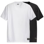 T-shirt Levis  19452 0001 SKATE 2 PACK-1 WHITE, 1 BLACK