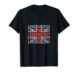 Londonderry Shirt Gift City Union Jack Flag UK Pride Home