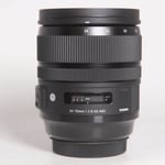 Sigma Used 24-70mm f/2.8 DG OS HSM Art Lens Canon EF