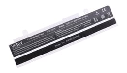 Batterie Li-Ion vhbw blanc pour ordinateur portable, notebook Asus Eee PC 1015PDG, 1015PE, 1015PEB Remplace: A32-1015, A31-1015, AL31-1015, PL32-1015