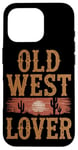 iPhone 16 Pro Old Western Film Fan Classic Cowboy Culture and Wild West Case