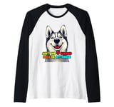 Funny Dog Lover Ain't No 5 Second Rule Design Raglan Baseball Tee