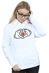 Mickey Mouse Heart Hands Hoodie