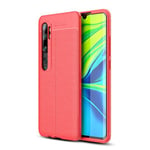 Xiaomi Mi Note 10 / Note 10 Pro Leather Texture Case Red