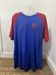 NIKE FC BARCELONA FOOTBALL  T Shirt 2015 - SIZE XXL - BRAND NEW