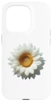 iPhone 15 Pro White Sunflower Case