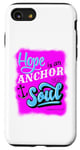 Coque pour iPhone SE (2020) / 7 / 8 Hope is an Anchor to the Soul - Hébreux 6:19 Christian