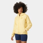 Helly Hansen Dame Belfast Ii Packable Regnjakke Gull M