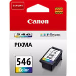 Genuine Canon CL-546, Tri-Colour Ink Cartridge, Pixma TS3450, TS3452, CL546, New