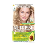 Garnier Nutrisse Permanent Hair Dye, Natural-looking, hair colour result, For All Hair Types, 9 Light Blonde