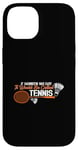 Coque pour iPhone 14 Jeu d'amour pour joueur de badminton