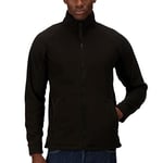 Regatta Professional Men's Thor III Interactive Workwear Fleece Jacket, Black, size X-Large