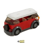 Red Camper Van | VW Classic style holiday camper | Kit Made With Real LEGO
