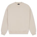 Johnny Urban Sweat Crew Neck Homme & Femme Beige - Carter - Oversize Sweatshirt en Coton - Heavy Basic Pullover - Unisexe Sweat sans Capuche - Classic avec Col Rond