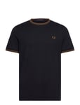 Fred Perry Twin Tipped T-Shirt Svart