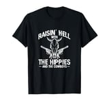 Cowboy Raisin Hell With The Hippies And The Cowboys T-Shirt