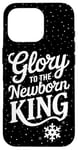 iPhone 16 Pro Glory To The Newborn King Nativity Scene Jesus Christian Case