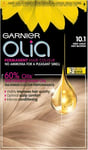 Garnier Olia 10.1 Ashy Blonde Hair Dye - Up to 100% Grey Coverage