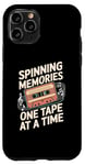 iPhone 11 Pro Spinning Memories One Tape At A Time Cassette Tape Lover Case