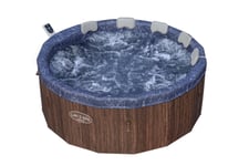 Bestway Lay-Z-Spa 6001W, 1250 L, 7 Personer, Rund, Bubbel-/Jetstrålemassage, Abs, Polypropylen (Pp), Polyvinylklorid (Pvc), Brun