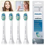 Philips Sonicare C2 Optimal Plaque Defence WHITE Toothbrush Heads 4 Pack