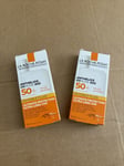 2 x 50ml La Roche-Posay Anthelios SPF50+ Invisible Fluid Sun Cream Expiry 02/26