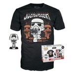 BOITE T-SHIRT FUNKO POP STAR WARS STORMTROOPER TAILLE L ÉDITION LIMITÉE