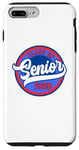 Coque pour iPhone 7 Plus/8 Plus T-shirt Senior Class Of 2028 High School College Senior