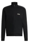 BOSS Mens Tracksuit Jacket Black/Gold M